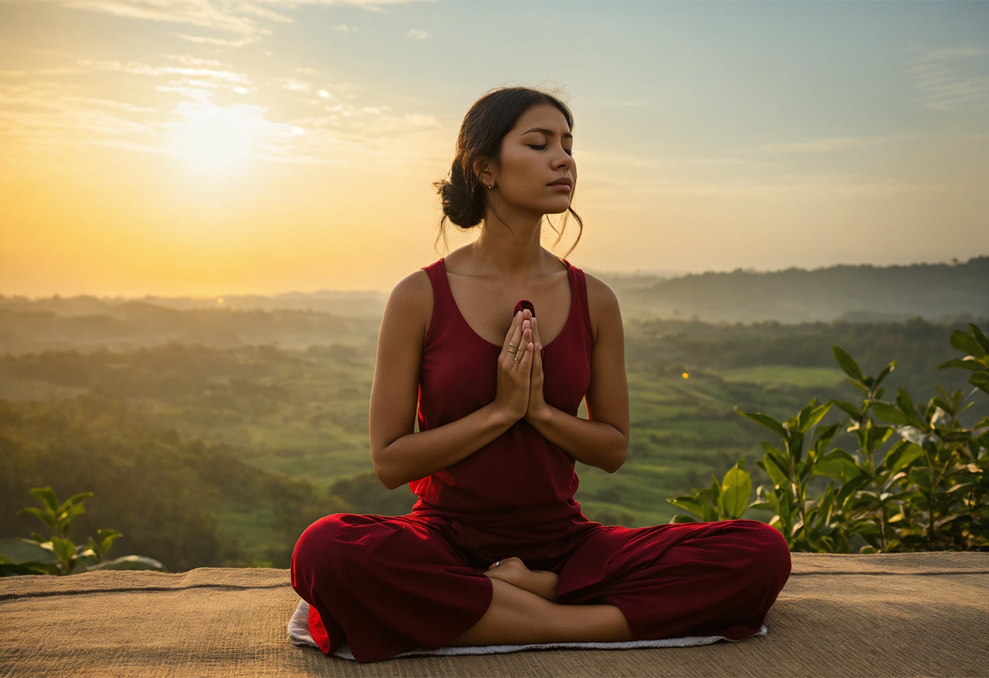 Meditation i Zoomentory center